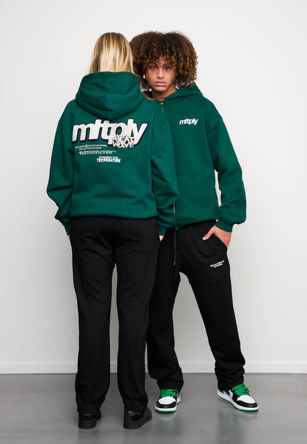 Multiply Spparel Oversize Zip Hoodie HEAT Botanical Garden