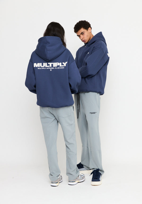 Multiply Spparel Oversize Zip Hoodie MULTIPLY Night Shadow