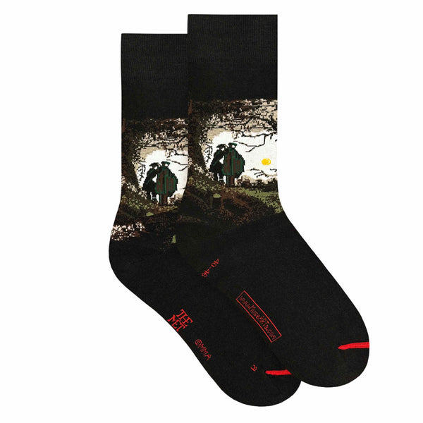 Musearta Caspar David Friedrich - Two Men Contemplating The Moon License