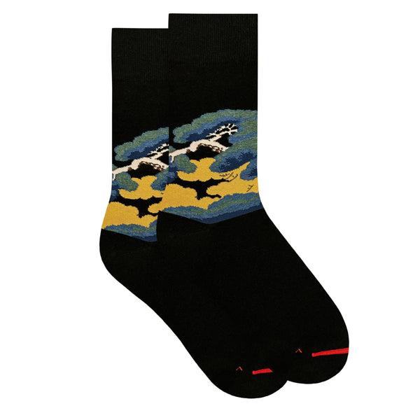 Musearta Resist - Gefärbter Kimono - Japanische Pinienbäume