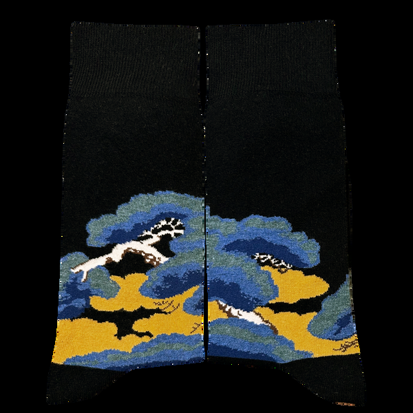 Musearta Resist - Gefärbter Kimono - Japanische Pinienbäume