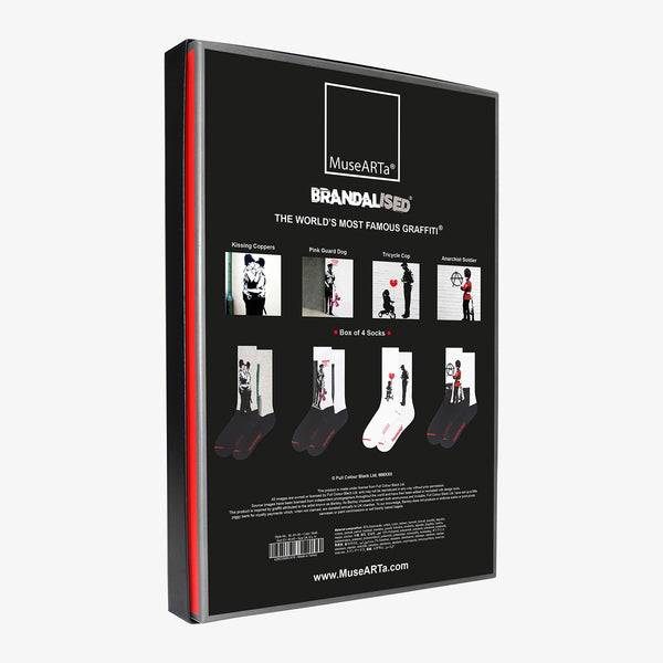 Musearta The World's Most Famous Graffiti - Kissing Coppers - Geschenkset