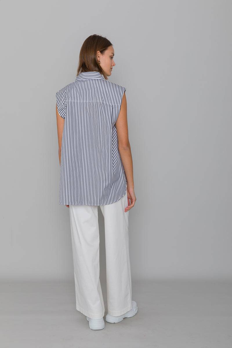 Mykke Hofmann Bluse Loraine Aus Bio-Baumwollpopeline