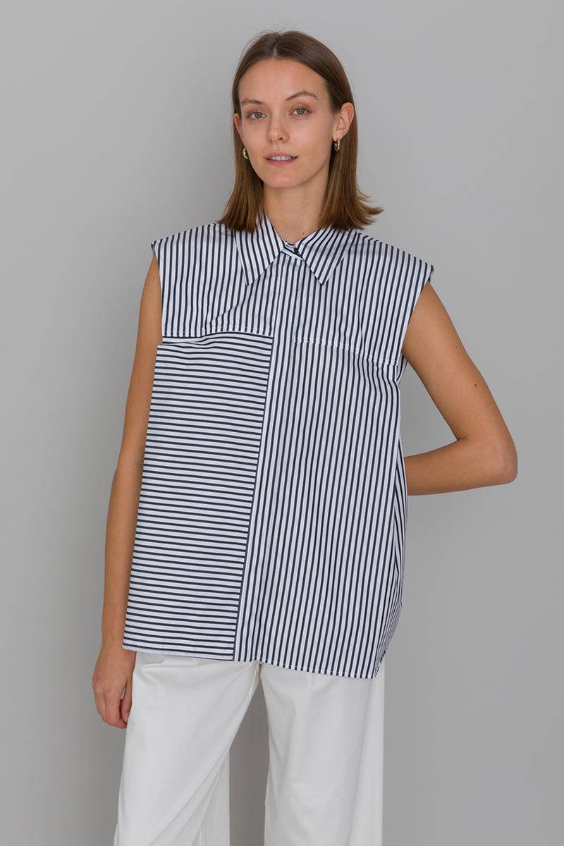 Mykke Hofmann Bluse Loraine aus Bio-Baumwollpopeline