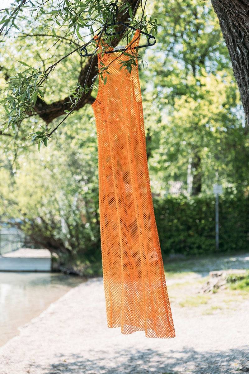 Mykke Hofmann Baumwollnetzkleid Kia