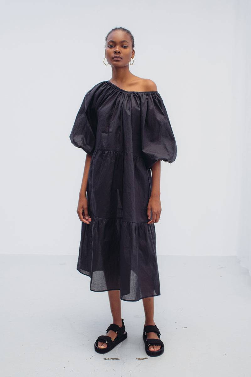 Mykke Hofmann Bio-Baumwoll-Organza-Kleid Konstance