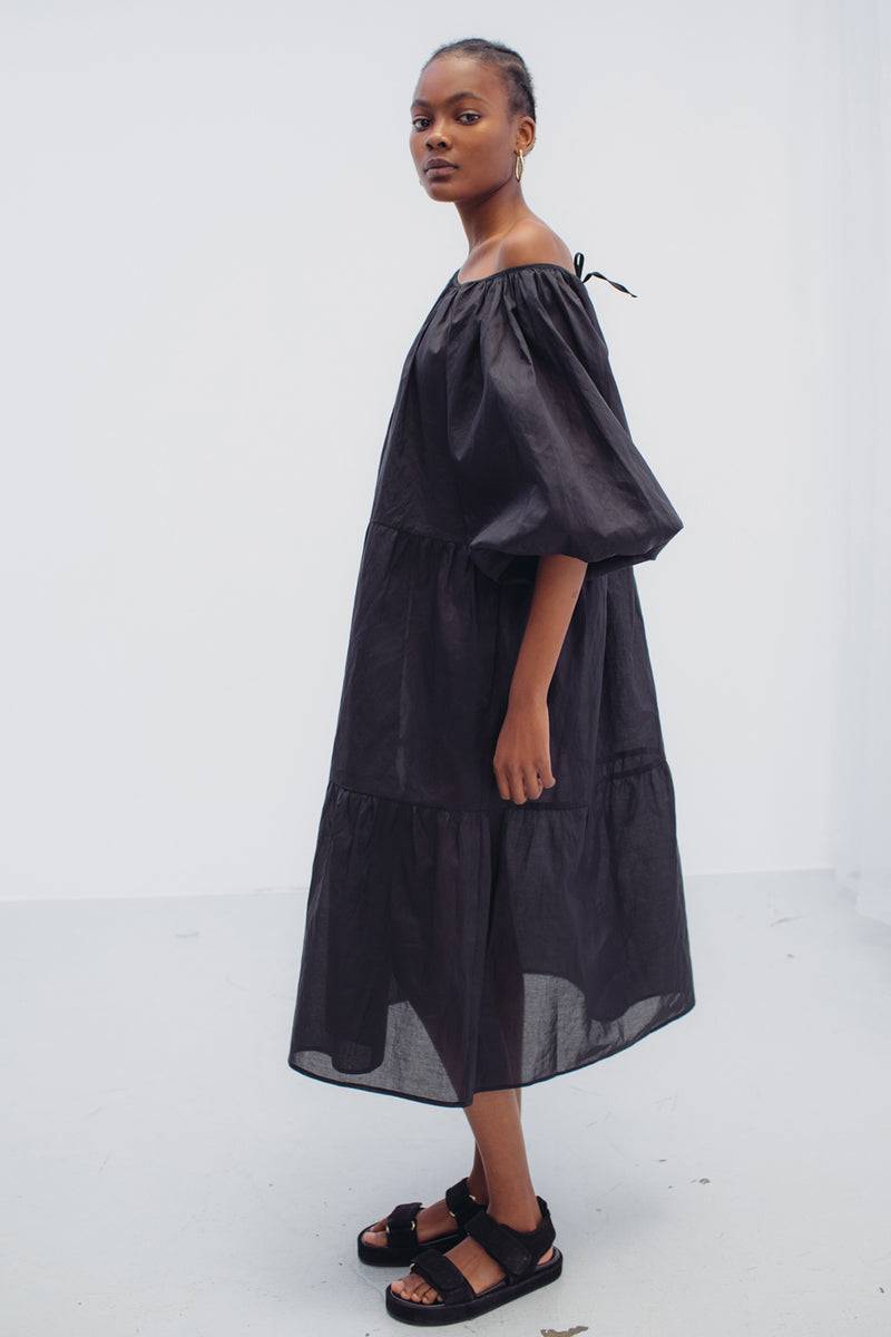 Mykke Hofmann Bio-Baumwoll-Organza-Kleid Konstance