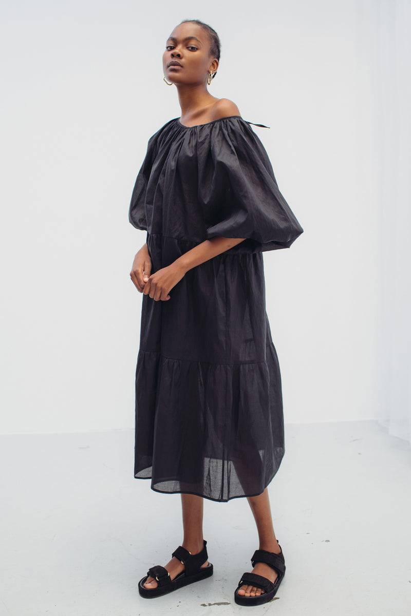 Mykke Hofmann Bio-Baumwoll-Organza-Kleid Konstance