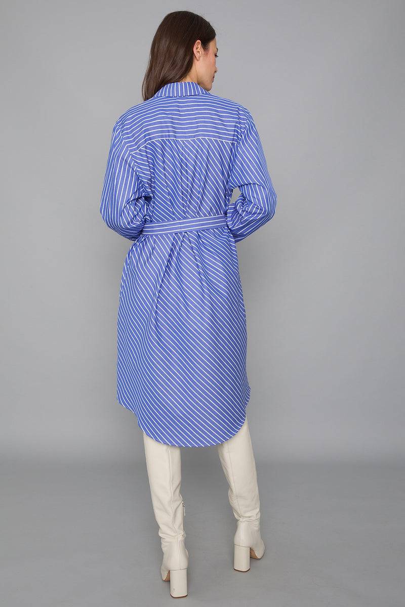 Mykke Hofmann Bio-Baumwoll-Popeline-Kleid Keila