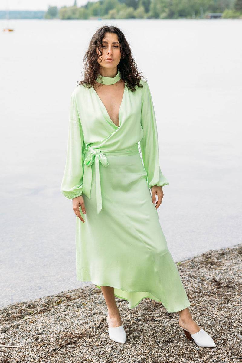 Mykke Hofmann Ecovero-Kleid Katalina