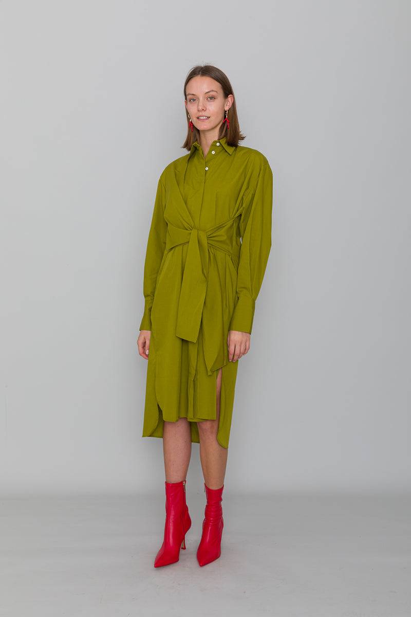 Mykke Hofmann Keon Kleid Aus Bio-Baumwolle