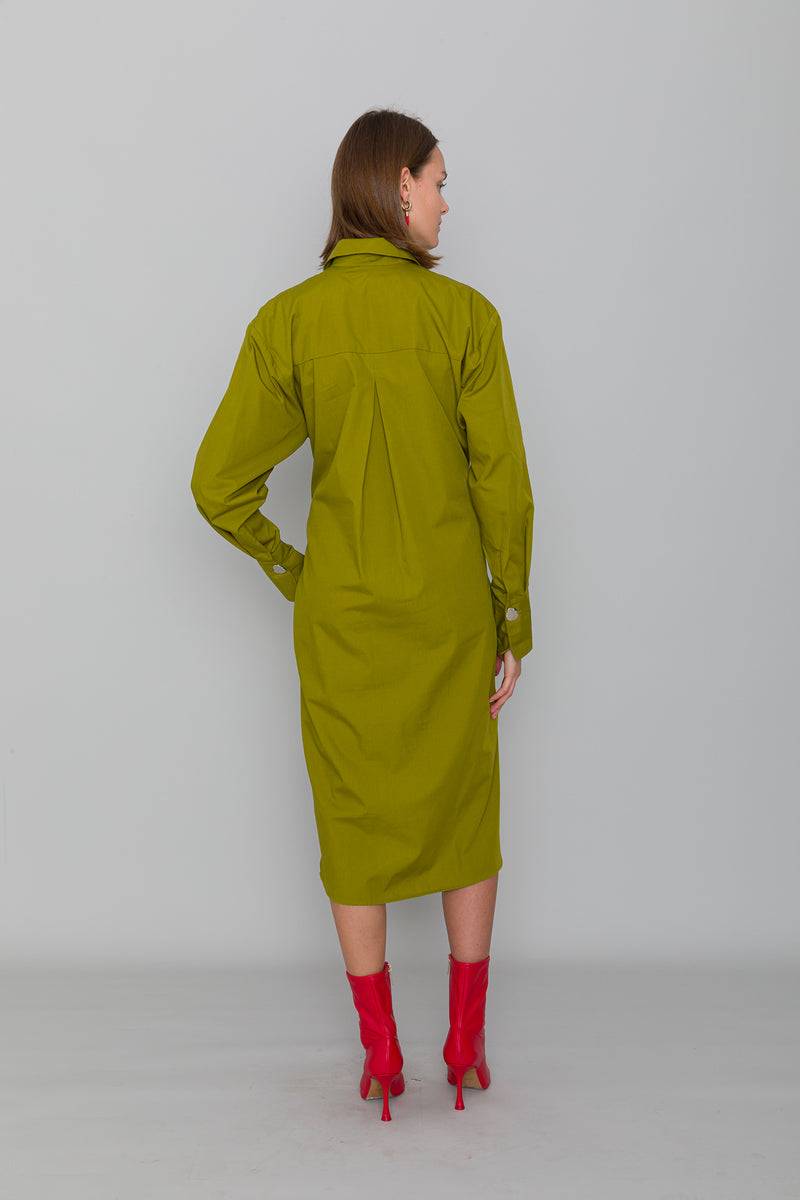 Mykke Hofmann Keon Kleid Aus Bio-Baumwolle