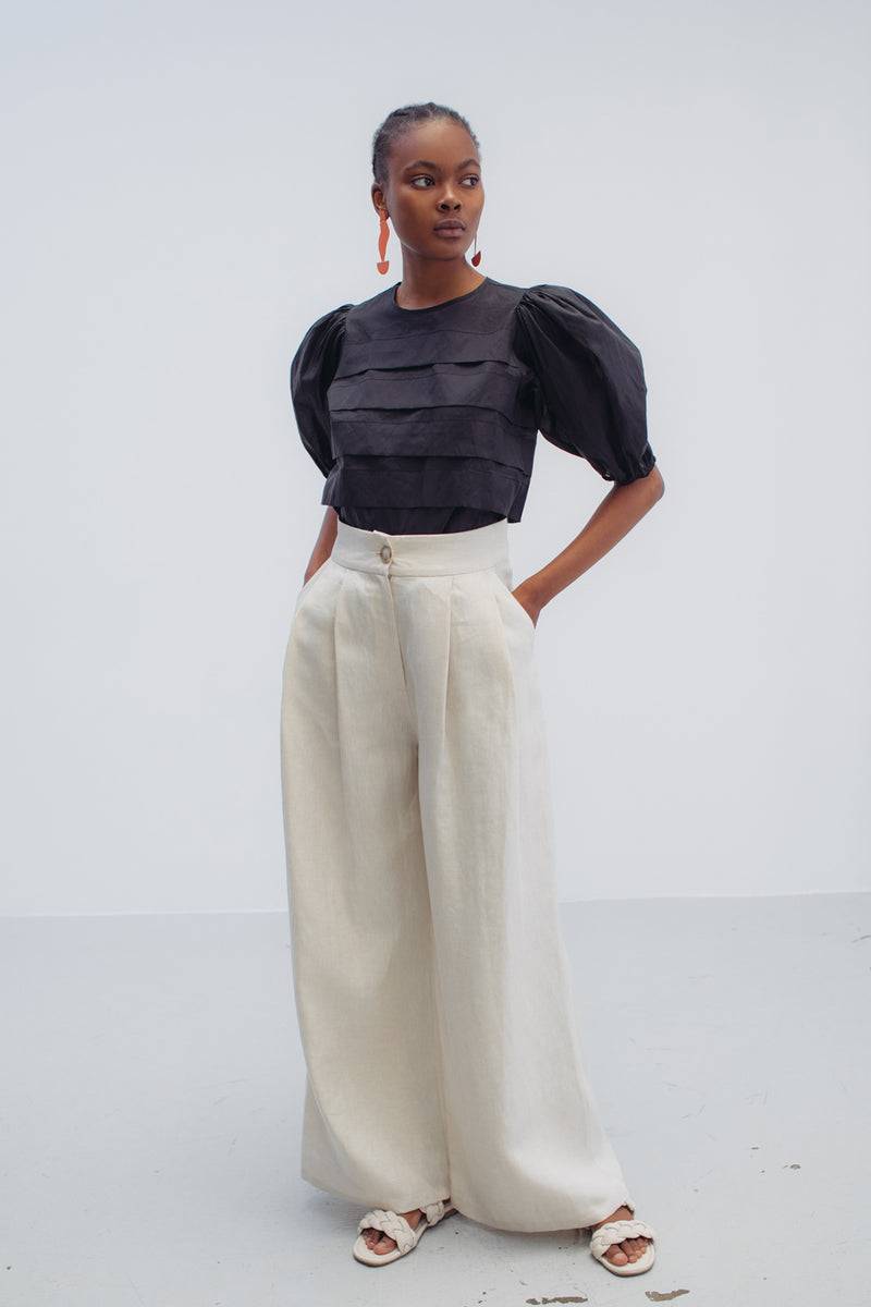 Mykke Hofmann Leinenhose Hero