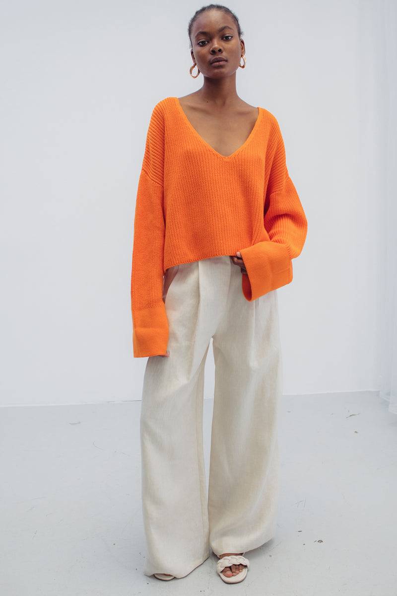 Mykke Hofmann Leinenhose Hero