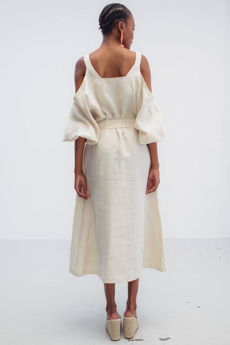 Mykke Hofmann Leinenkleid Kippie