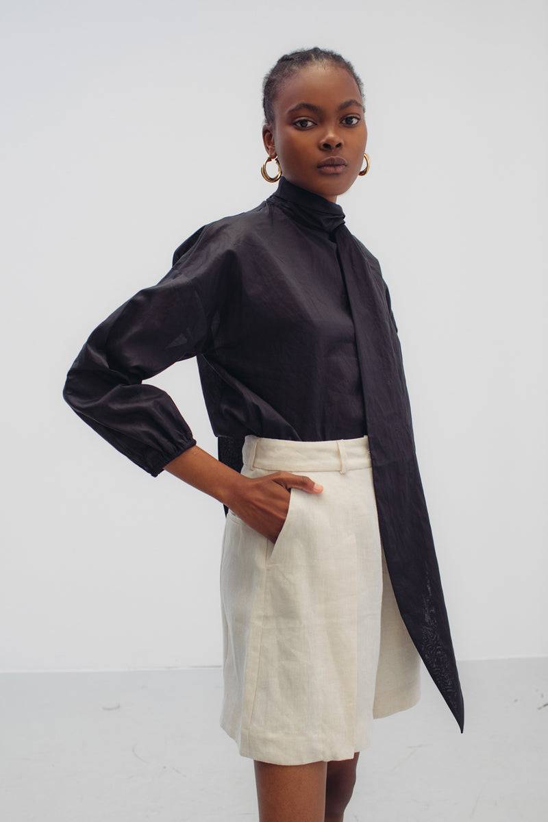 Mykke Hofmann Organza-Bluse Lexa Aus Bio-Baumwolle