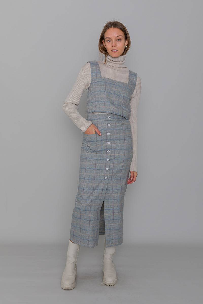 Mykke Hofmann Rock Ruth Aus Bio Flanell Baumwolle