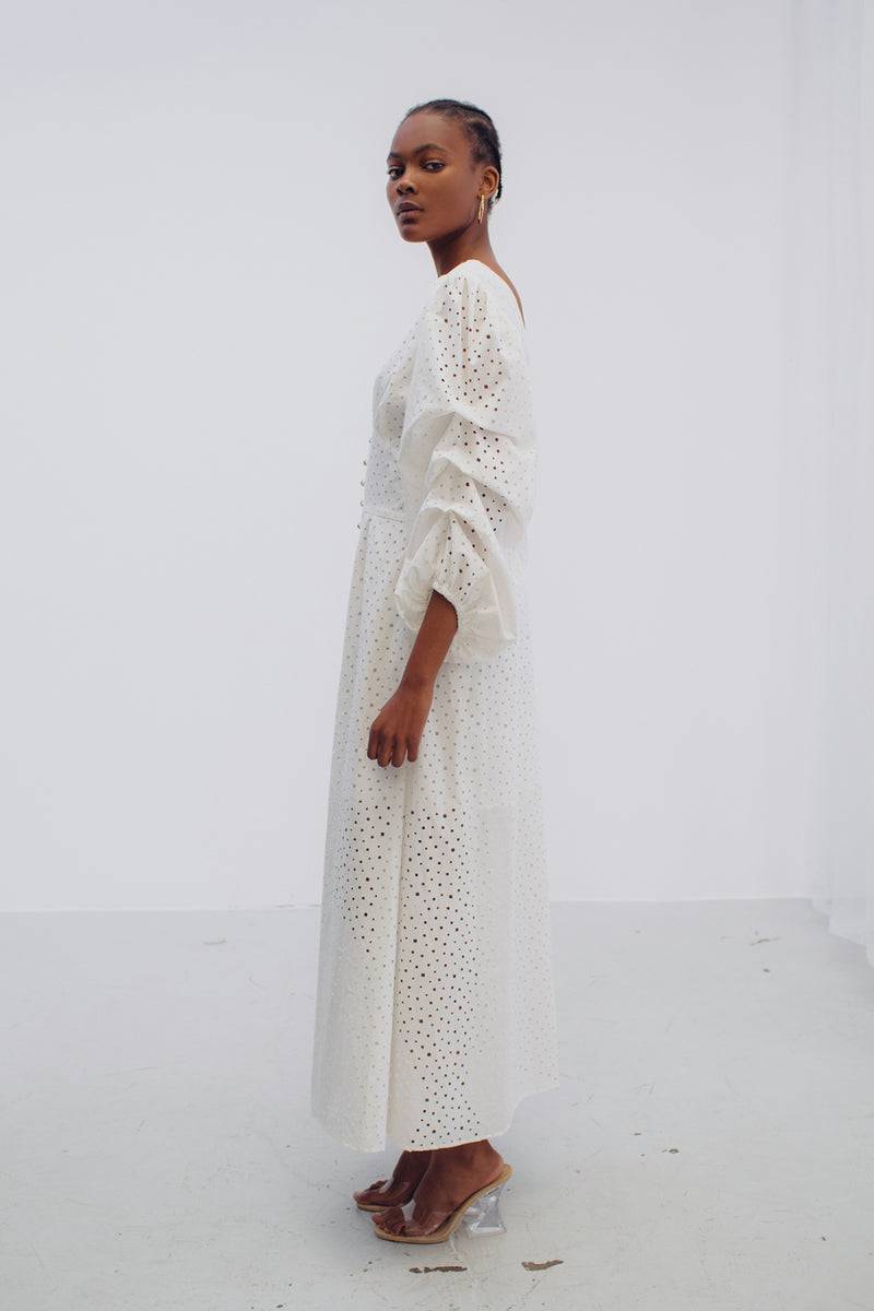 Mykke Hofmann Spitzenkleid Kairo Aus Bio-Baumwolle