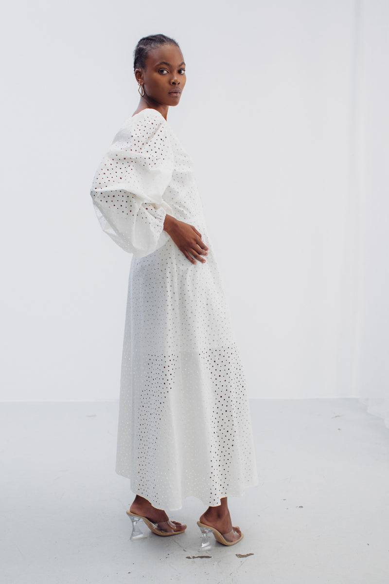 Mykke Hofmann Spitzenkleid Kairo Aus Bio-Baumwolle