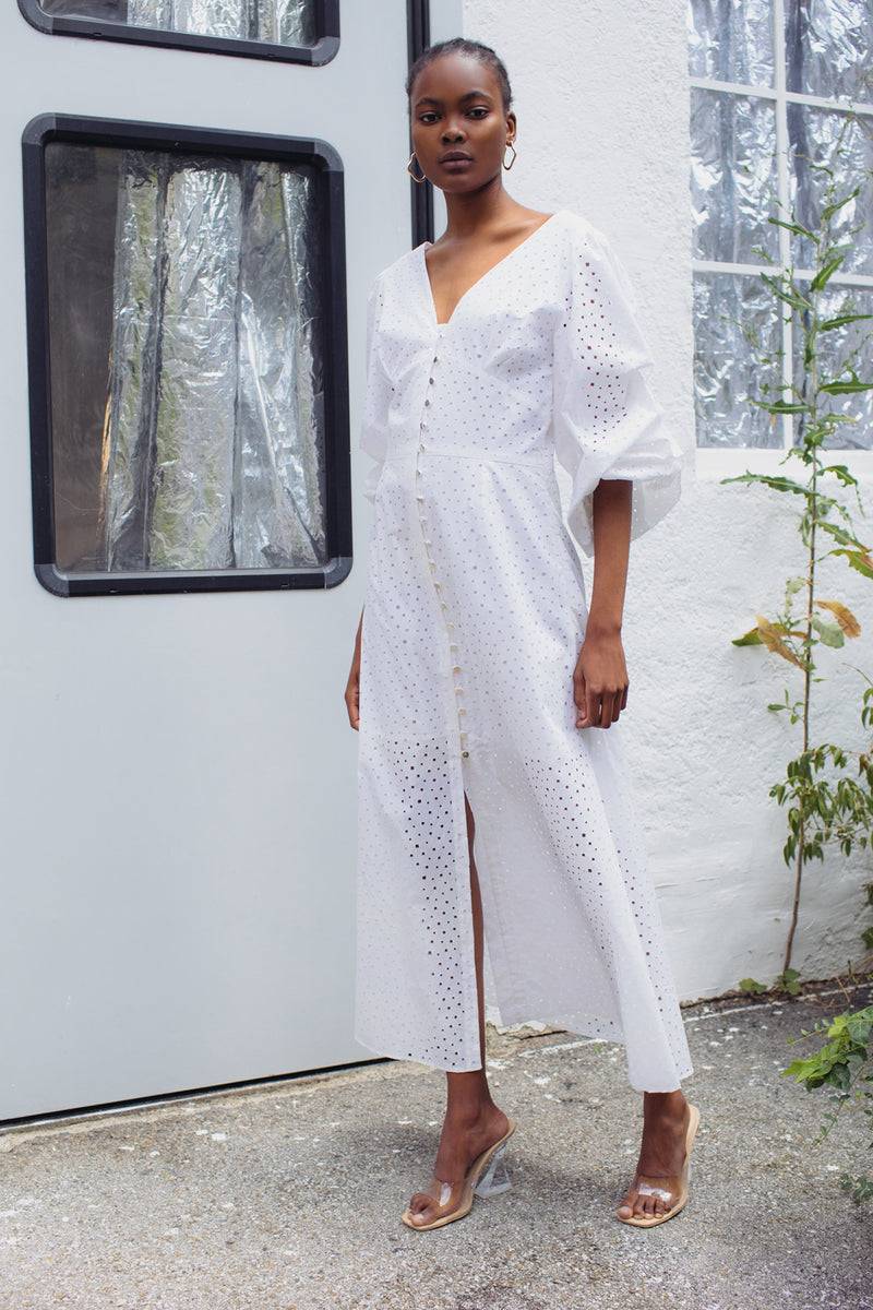 Mykke Hofmann Spitzenkleid Kairo Aus Bio-Baumwolle