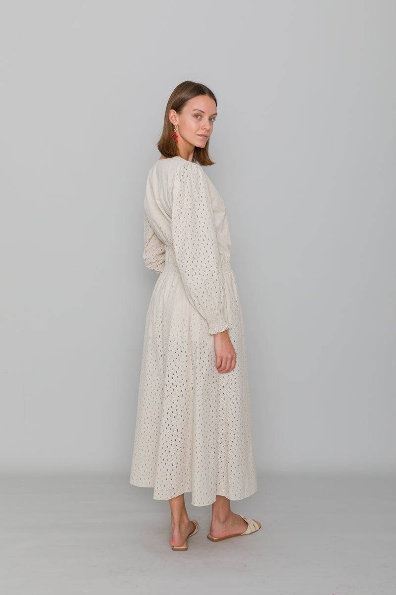 Mykke Hofmann Spitzenkleid Korva Aus Bio-Baumwolle