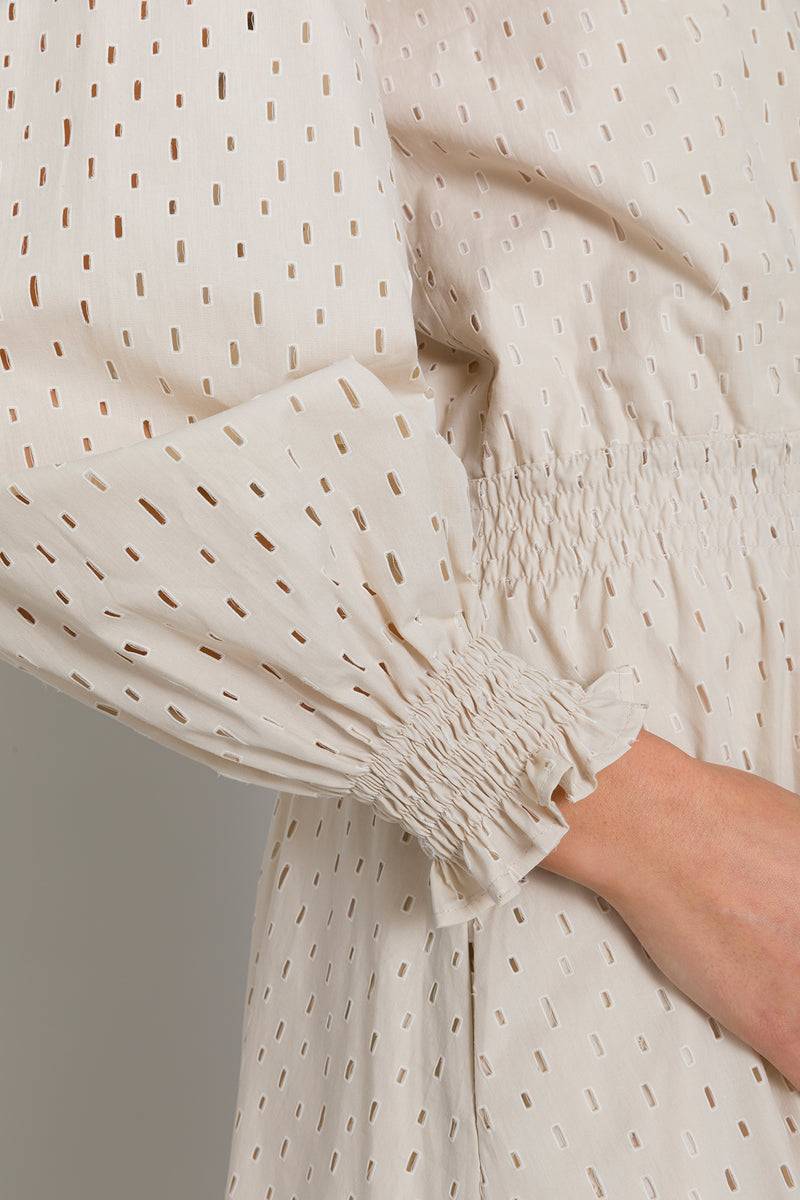 Mykke Hofmann Spitzenkleid Korva Aus Bio-Baumwolle