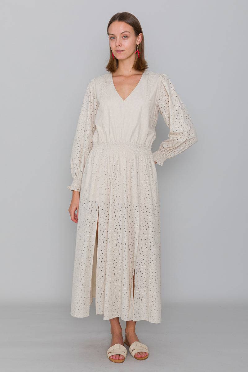 Mykke Hofmann Spitzenkleid Korva aus Bio-Baumwolle