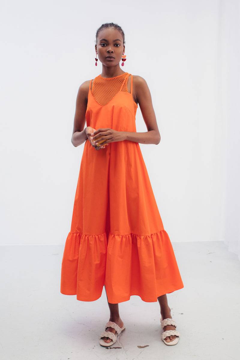 Mykke Hofmann Popeline-Kleid Kara Aus Bio-Baumwolle