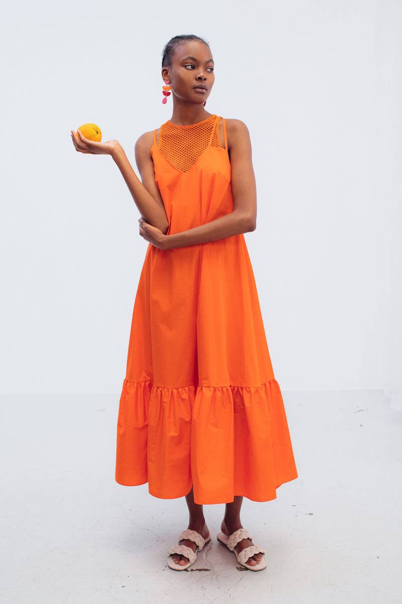 Mykke Hofmann Popeline-Kleid Kara aus Bio-Baumwolle