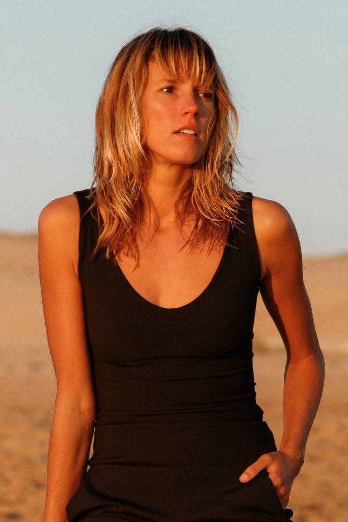 Mymarini TANKTOP SWIM APPAREL Black