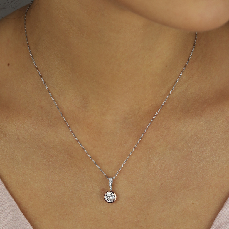 Nana Kay Classic Solitaire Halskette Charming