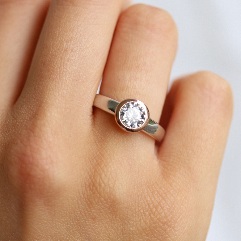 Nana Kay Classic Solitaire Ring Dreamy