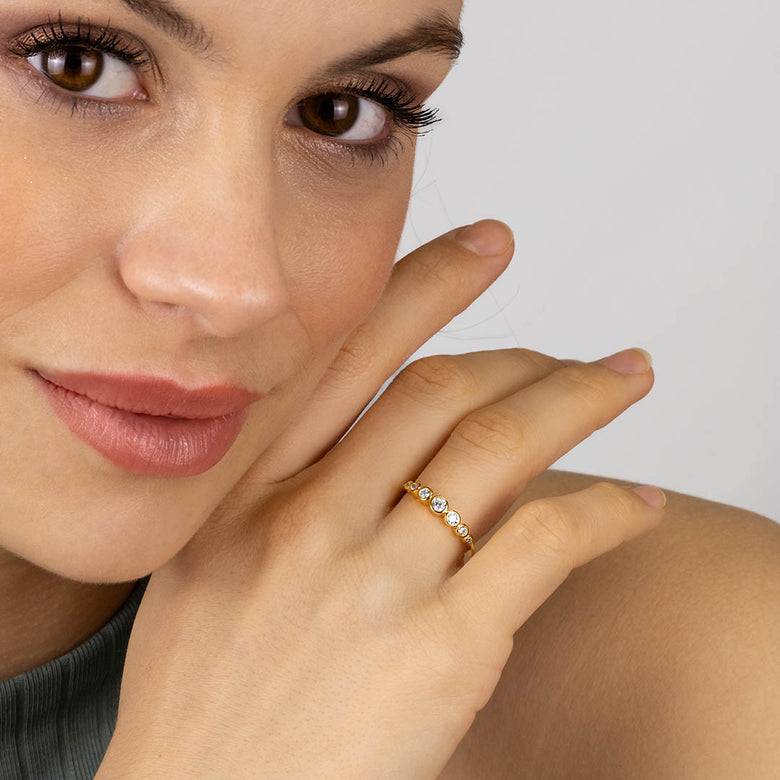 Nana Kay Classic Solitaire Ring Emerelle