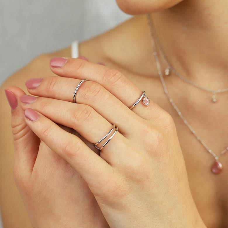 Nana Kay Colour Love Ring Crystal