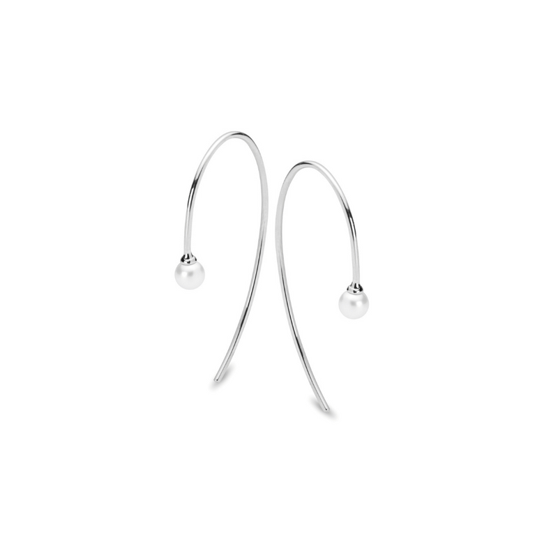 Nana Kay Curvey Glam Ohrringe Pearl