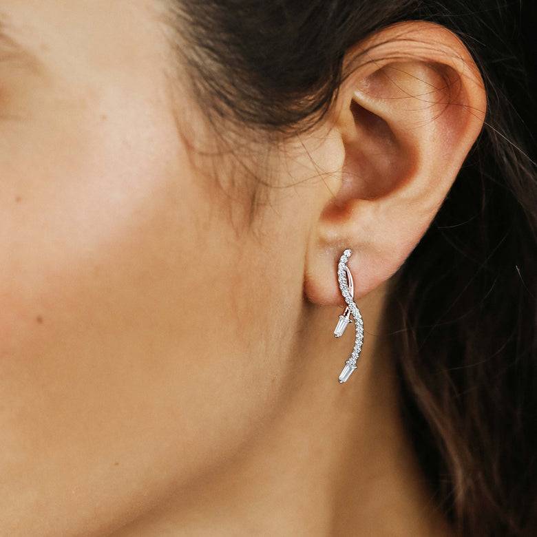 Nana Kay Curvey Glam Ohrstecker Verveux Rosé