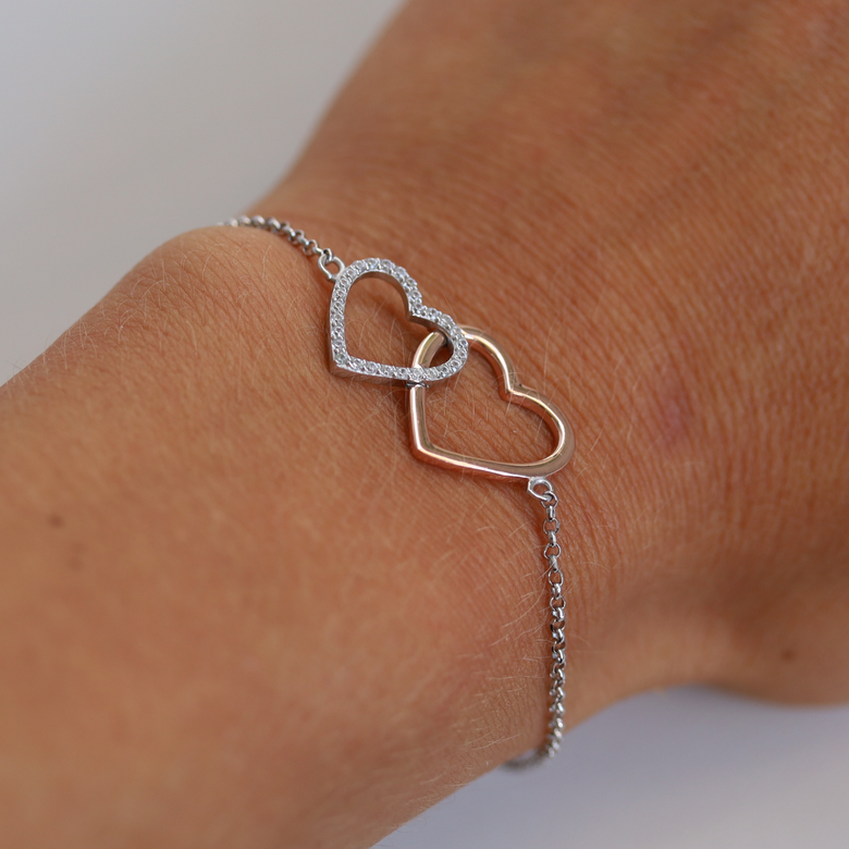 Nana Kay Double Happiness Armband Rosé