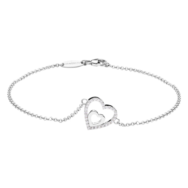 Nana Kay Double Happiness Armband Silber