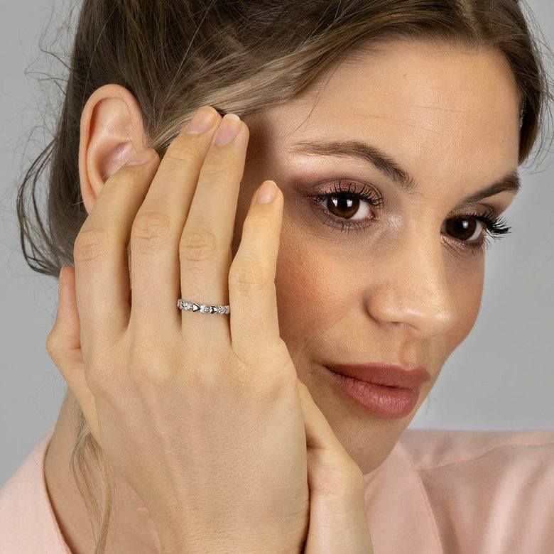 Nana Kay Double Happiness Ring Affection Zirkonia