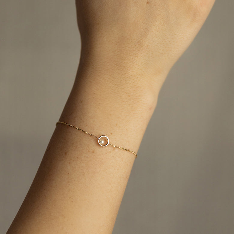 Nana Kay Echtgold Armband Champagne