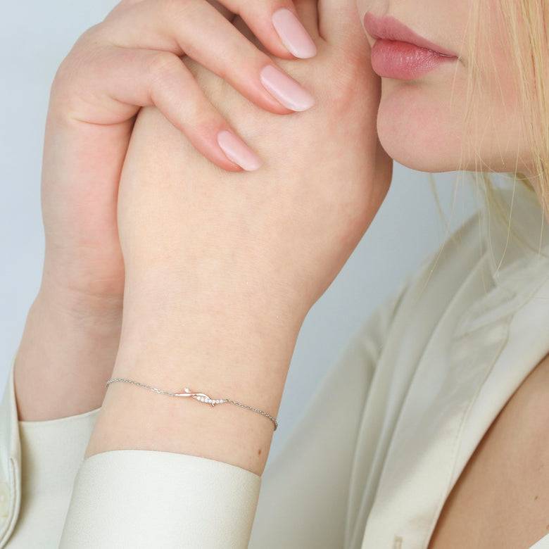 Nana Kay Echtgold Armband Fidèle Rosé