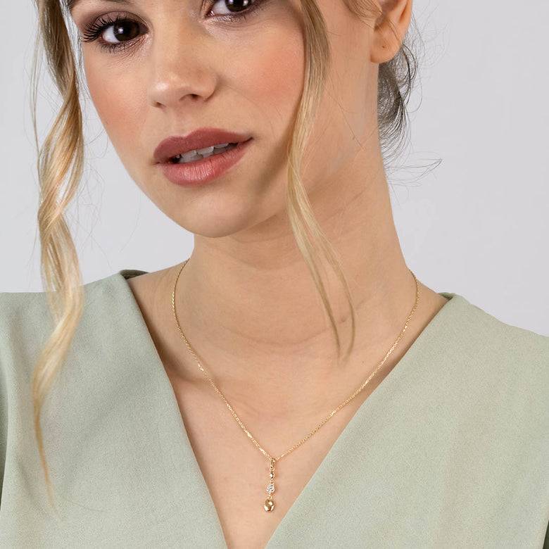 Nana Kay Echtgold Collier Affidée