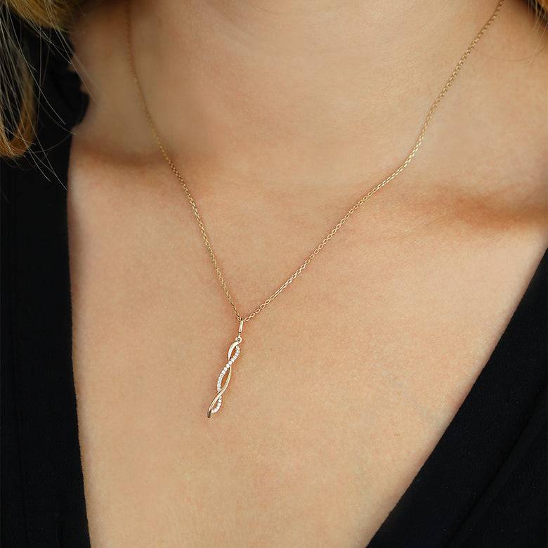 Nana Kay Echtgold Collier Onduler