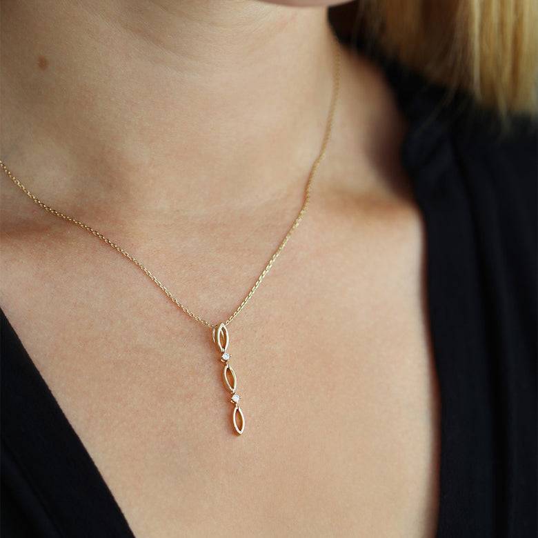 Nana Kay Echtgold Collier Relier