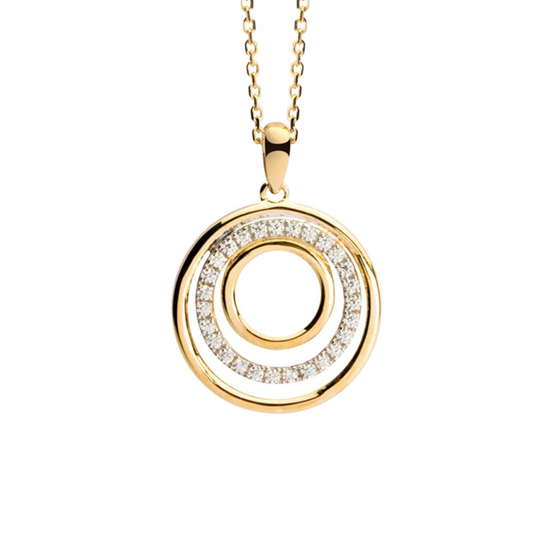 Nana Kay Echtgold Halskette Circles