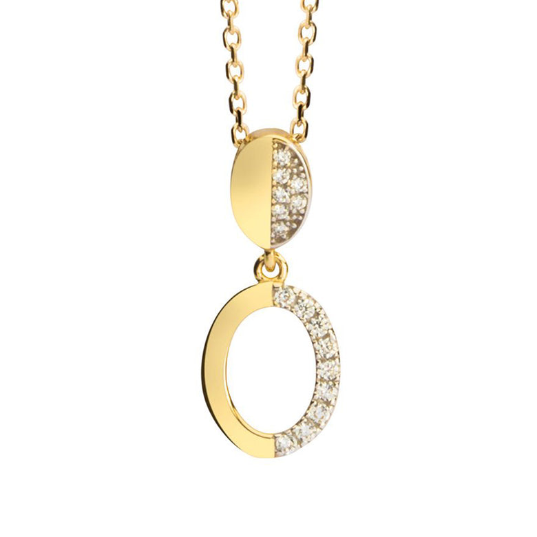 Nana Kay Echtgold Halskette Elipse