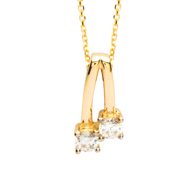 Nana Kay Echtgold Halskette Jumeau