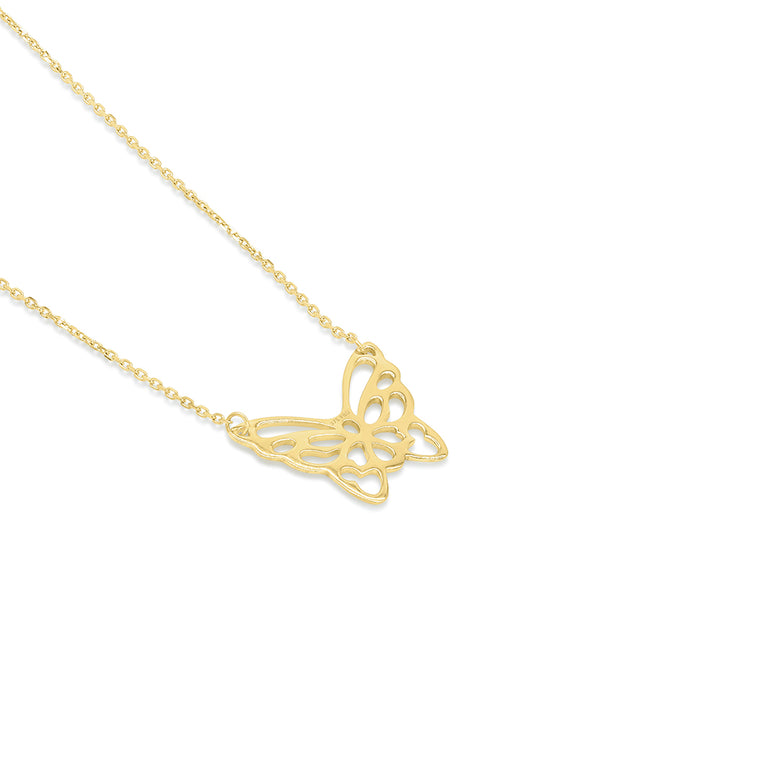 Nana Kay Echtgold Halskette Papillon