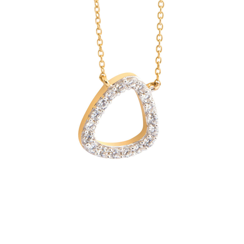 Nana Kay Echtgold Halskette Zirkonia Treasure