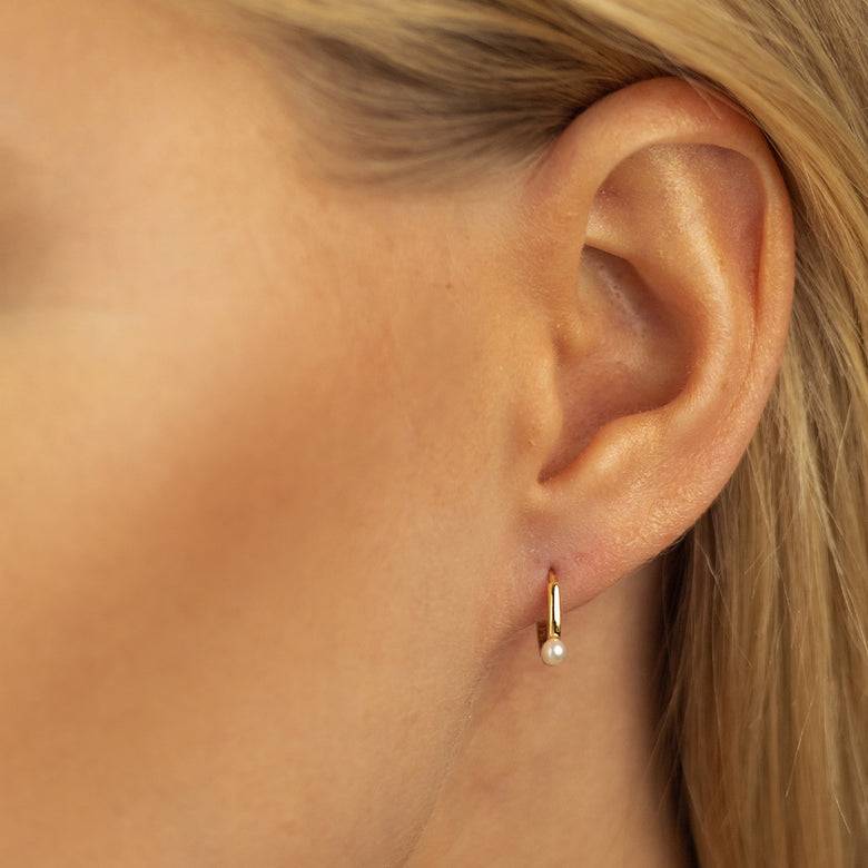 Nana Kay Echtgold Ohrring Champagne